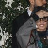 Demi Moore - Les célébrités quittent la soirée du 50ème anniversaire de Jennifer Aniston au Sunset Towers Hotel à West Hollywood, son ex compagnon B. Pitt était invité à la soirée le 9 février, 2019