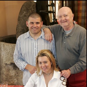 Jean-Pierre Coffe, Christian Etchebest, Caroline Rostang en 2005.
