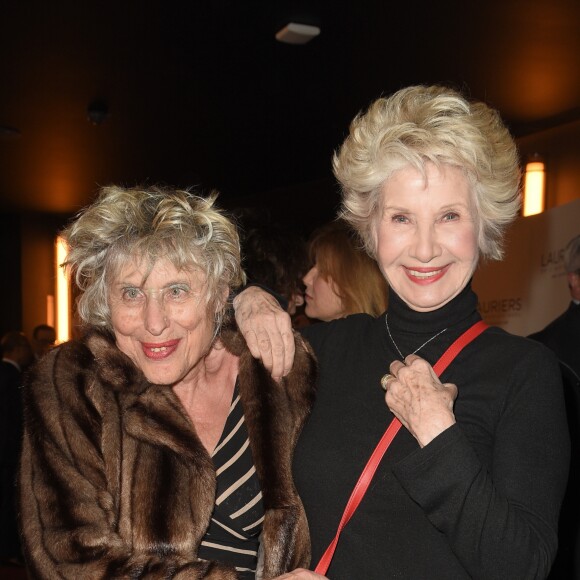 Catherine Lachens et Danièle Gilbert - 24ème cérémonie des Lauriers de l'Audiovisuel au théâtre Marigny à Paris, le 11 février 2019. © Coadic Guirec/Bestimage