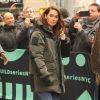 Lena Headey salue ses fans à la sortie des studios AOL build à New York le 11 février, 2019  Lena Headey greets fans as she leaves AOL Build after promoting "Fighting with My Family." New York on February 11, 2019.11/02/2019 - New York