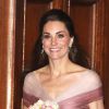 Catherine (Kate) Middleton, duchesse de Cambridge à la sortie du dîner de gala "100 Women in Finance" au profit des écoles pour la santé mentale au Victoria and Albert Museum de Londres, Royaume Uni, le 13 février 2019.