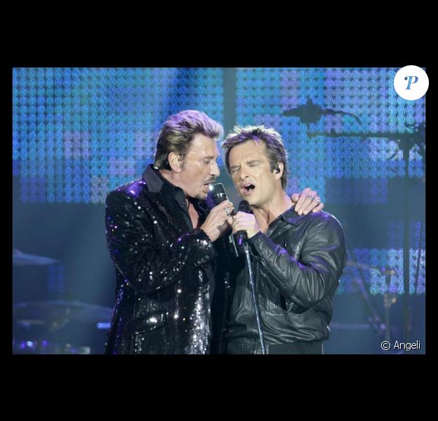 Johnny Hallyday Ses Duos Au Stade De France Avec Sylvie Vartan Et David Regardez Purepeople