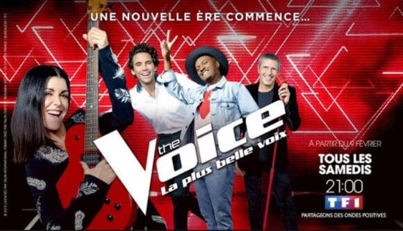 Julien, coach de "The Voice", saison 8 sur TF1.
