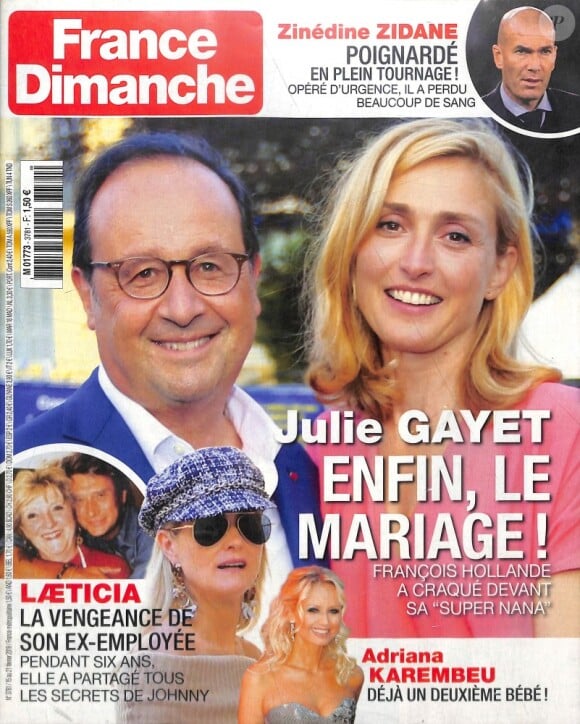 Couverture de "France Dimanche", numéro du 15 février 2019.