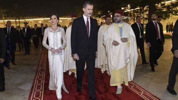 Letizia d'Espagne lumineuse au Maroc : le geste très classe du roi Mohammed VI
