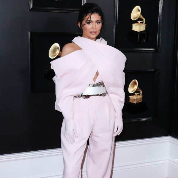 Kylie Jenner - Les célébrités posent lors du photocall de la soirée des GRAMMY Awards au Staples Center de Los Angeles le 10 février 2019.