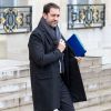 Christophe Castaner, ministre de l'intérieur - Sortie du conseil des ministres du 30 janvier 2019, au palais de l'Elysée à Paris. © Stéphane Lemouton / Bestimage