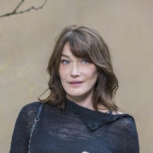 Carla Bruni Sarkozy - People au défilé de mode automne-hiver 2018/2019 "Chanel" au Grand Palais à Paris le 6 mars 2018. © Olivier Borde/Bestimage