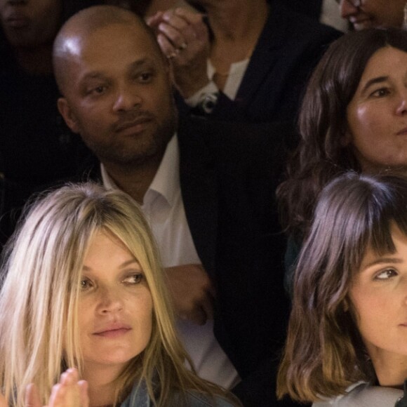 Rihanna, Kate Moss, Gemma Arterton et Carla Bruni au premier rang du défilé Christian Dior à Paris, en 2016.