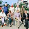 Le jury du Festival de Cannes 1984, avec notamment Isabelle Huppert, Stanley Donen et Ennio Morricone autour du président Dirk Bogarde.