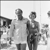 Stanley Donen et son épouse Yvette Mimieux en septembre 1979 lors du Festival de Deauville.