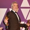 Alfonso Cuaron (Oscar du meilleur réalisateur pour le film "Roma"), (Oscar du meilleur film étranger pour le film "Roma"), (Oscar de la meilleure photographie pour le film "Roma") - Pressroom de la 91ème cérémonie des Oscars 2019 au théâtre Dolby à Los Angeles, le 24 février 2019.