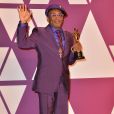 Spike Lee (Oscar du meilleur scénario adapté pour le film "BlacKkKlansman : J'ai infiltré le Ku Klux Klan") - Pressroom de la 91ème cérémonie des Oscars 2019 au théâtre Dolby à Los Angeles, le 24 février 2019.