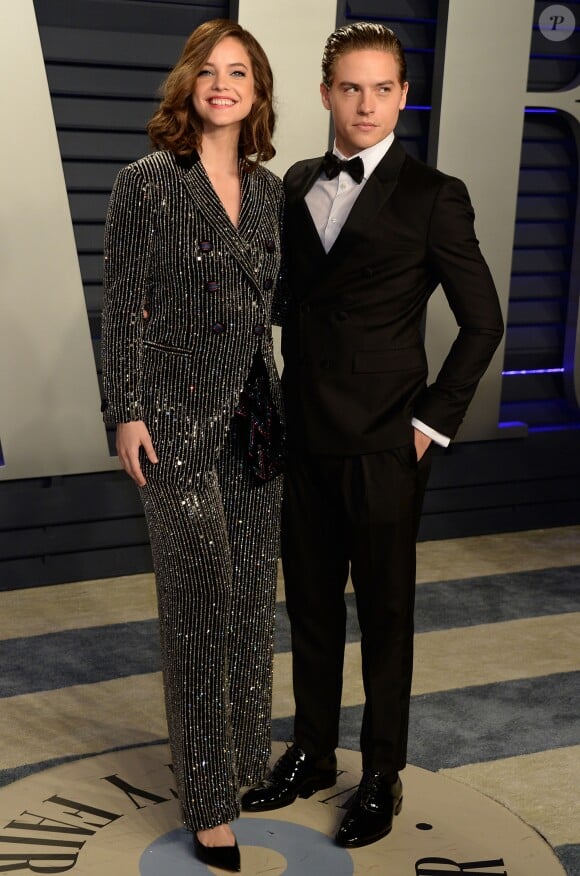 Barbara Palvin et son compagnon Dylan Sprouse à la soirée Vanity Fair Oscar Party à Los Angeles, le 24 février 2019