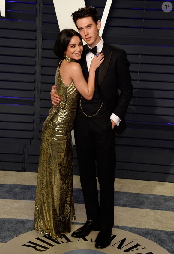 Vanessa Hudgens et son compagnon Austin Butler à la soirée Vanity Fair Oscar Party à Los Angeles, le 24 février 2019