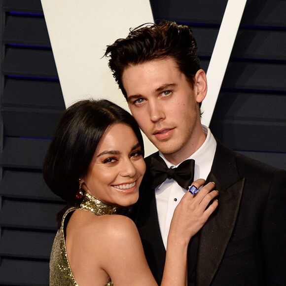 Vanessa Hudgens et son compagnon Austin Butler à la soirée Vanity Fair Oscar Party à Los Angeles, le 24 février 2019