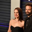Natalie Portman et son mari Benjamin Millepied à la soirée Vanity Fair Oscar Party à Los Angeles, le 24 février 2019.