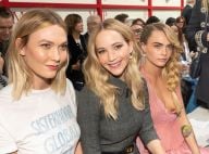 Fashion Week : Jennifer Lawrence et Cara Delevingne, irrésistibles chez Dior
