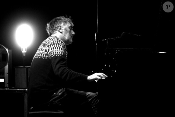 Yann Tiersen en concert à la Gewandhaus à Leipzig. Le 11 octobre 2016.