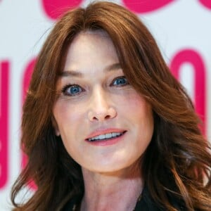 Carla Bruni Sarkozy lors de la finale du "2018 Miss Russkoye Radio beauty" à Moscou. Le 31 mai 2018.