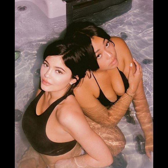 Kylie Jenner et Jordyn Woods. 2018.