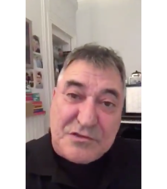 Jean-Marie Bigard en colère, le 4 mars 2019. © Twitter