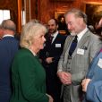 Camilla Parker Bowles - La famille royale britannique réunie pour fêter le 50ème anniversaire de l'investiture du prince Charles au palais de Buckingham, le 5 mars 2019.