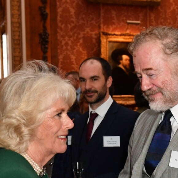 Camilla Parker Bowles - La famille royale britannique réunie pour fêter le 50ème anniversaire de l'investiture du prince Charles au palais de Buckingham, le 5 mars 2019.