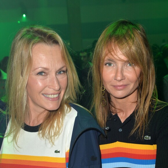 Estelle Lefébure et Axelle Laffont - People au Front Row du défilé de mode Prêt-à-Porter automne-hiver 2019/2020 "Lacoste" à Paris. Le 5 mars 2019 © Veeren-CVS / Bestimage