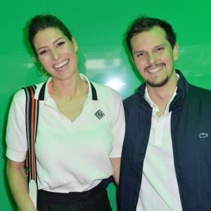 Laury Thilleman (Miss France 2011) et son compagnon le chef cuisinier Juan Arbelaez - Photocall du défilé de mode Prêt-à-Porter automne-hiver 2019/2020 "Lacoste" à Paris. Le 5 mars 2019 © Veeren-CVS / Bestimage