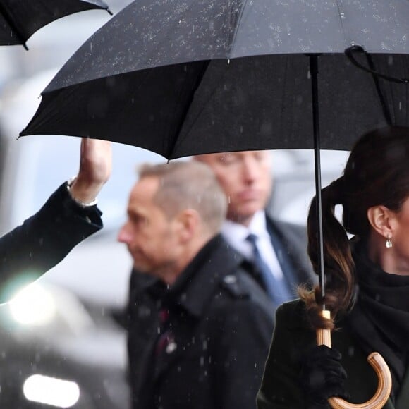 Kate Middleton et le prince William en déplacement à Blackpool, en Angleterre, le 6 mars 2019.