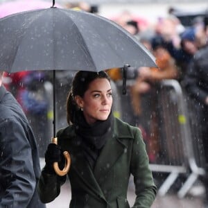 Kate Middleton et le prince William en déplacement à Blackpool, en Angleterre, le 6 mars 2019.