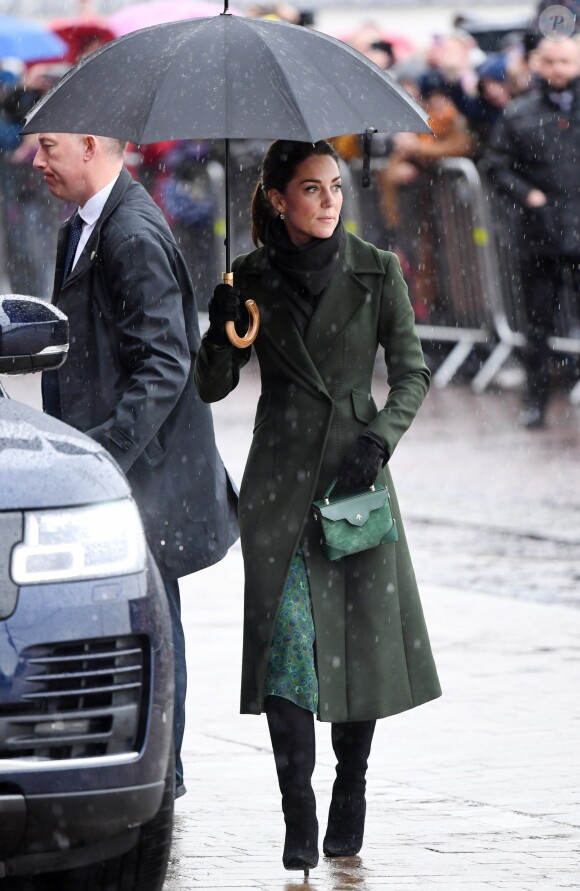 Kate Middleton et le prince William en déplacement à Blackpool, en Angleterre, le 6 mars 2019.