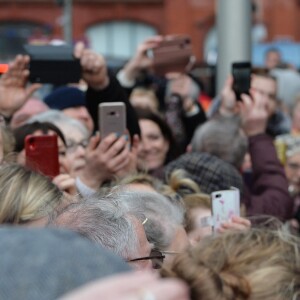 Le prince William, duc de Cambridge, et Kate Catherine Middleton, duchesse de Cambridge, en visite à la "Blackpool Tower" à Blackpool. Le 6 mars 2019