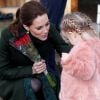 Kate Catherine Middleton, duchesse de Cambridge en visite au Revoe Park à Blackpool. Le 6 mars 2019