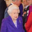 La reine Elisabeth II d'Angleterre - La famille royale d'Angleterre lors de la réception pour les 50 ans de l'investiture du prince de Galles au palais Buckingham à Londres. Le 5 mars 2019