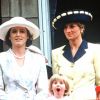 Sarah Ferguson et Lady Di à Londres, le 16 juin 1991. 