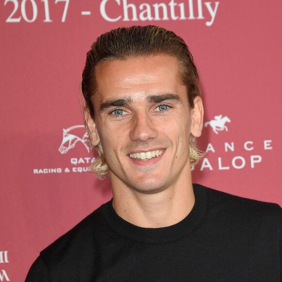 Antoine Griezmann - 96e Qatar Prix de l'Arc de Triomphe à l'Hippodrome de Chantilly le 1er octobre 2017. © Coadic Guirec/Bestimage