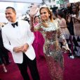 Alex Rodriguez et sa compagne Jennifer Lopez lors du photocall des arrivées de la 91ème cérémonie des Oscars 2019 au théâtre Dolby à Hollywood, Los Angeles, Californie, Etats-Unis, le 24 février 2019. © AMPAS/ZUMA Press/Bestimage