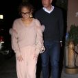 Exclusif - Jennifer Lopez et son compagnon Alex Rodriguez sortent de leur dîner du restaurant chez Giorgio Baldi à Pacific Palisades, Los Angeles, Californie, États-Unis, le 20 décembre 2018.