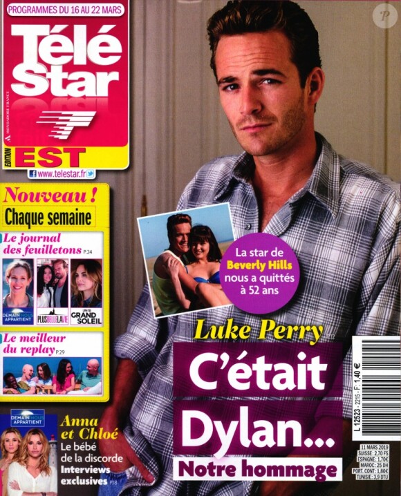 Magazine "Télé Star" en kiosques le 11 mars 2019.