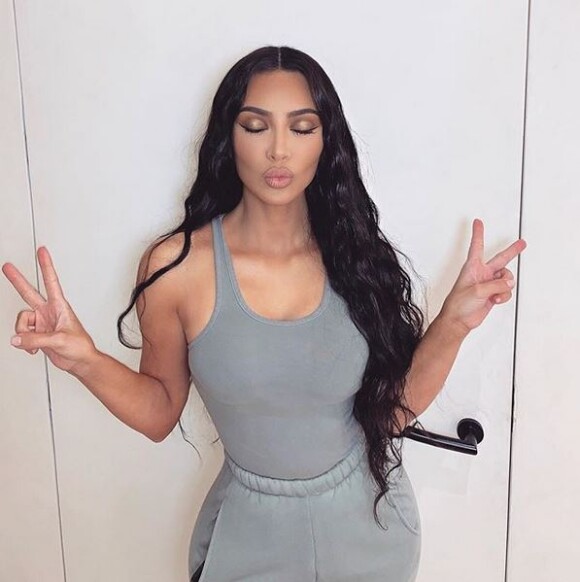 Kim Kardashian. Février 2019.