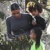 Exclusif - Kim Kardashian passe la journée avec ses enfants North West et Saint West à Los Angeles, le 28 janvier 2019