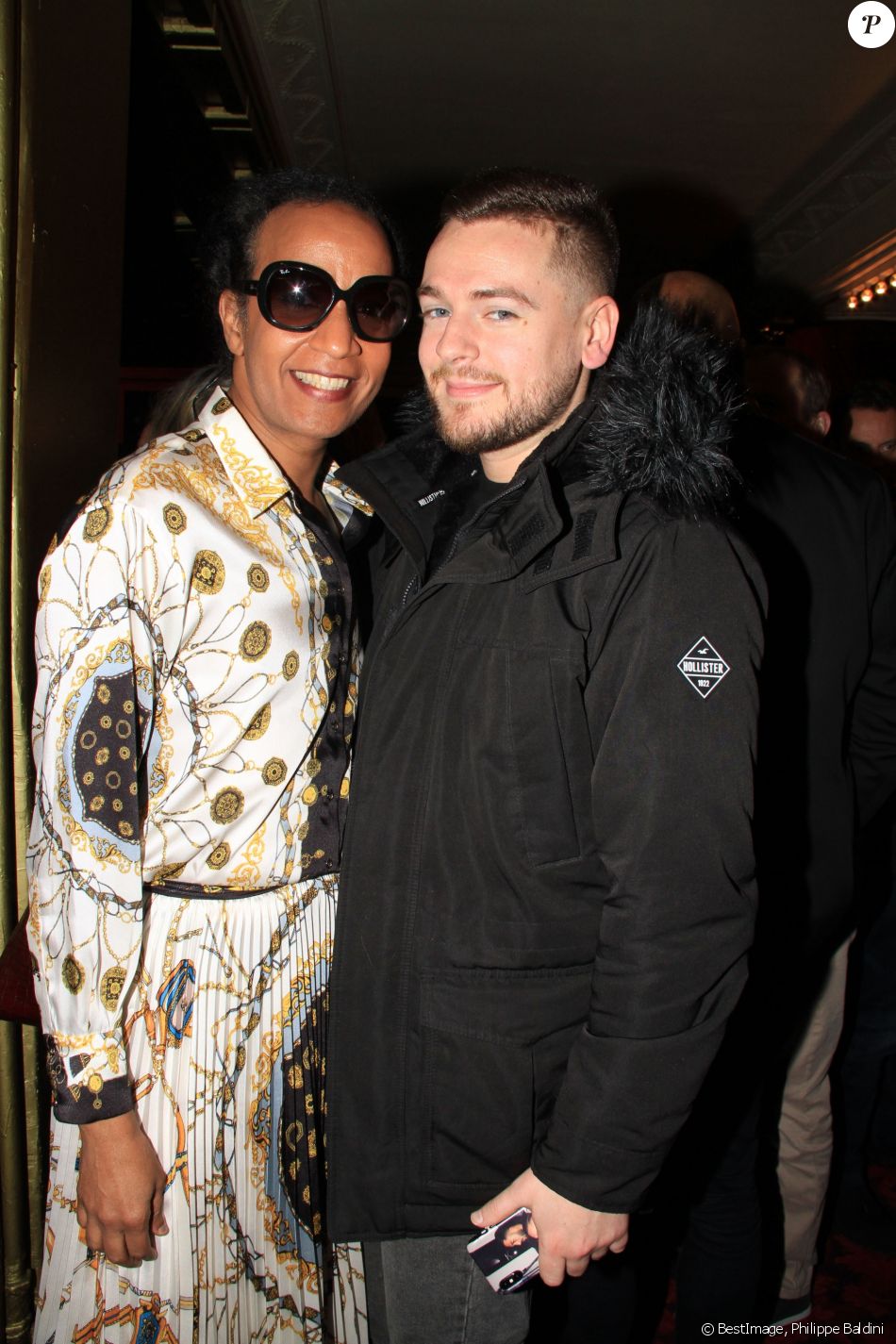 Vincent Mc Doom Et Son Compagnon Vincent Mc Doom, Jeremstar - People à la première du spectacle Danièle  Gilbert et les idoles de Midi-Première au Casino de Paris le 11 mars 2019.  © Philippe Bal - Purepeople