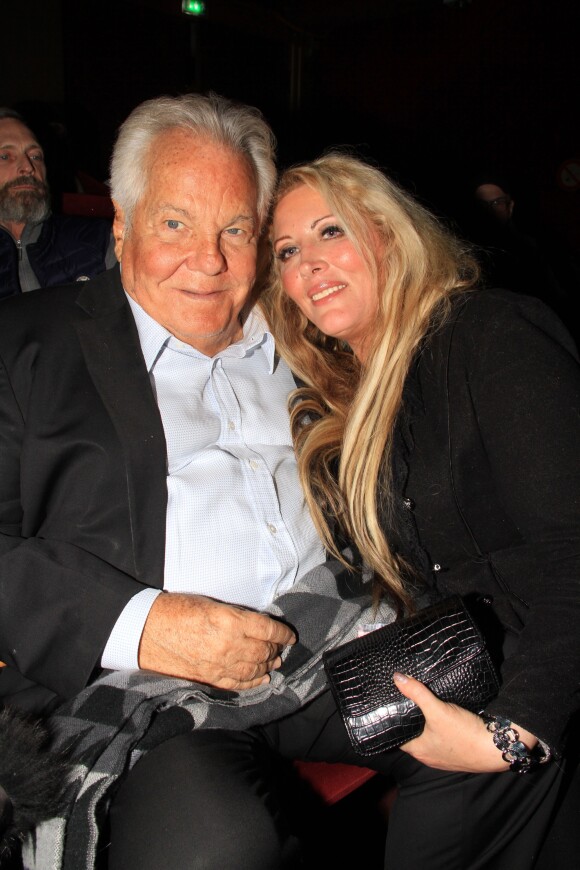 Massimo Gargia, Loana Petrucciani - People à la première du spectacle "Danièle Gilbert et les idoles de Midi-Première" au Casino de Paris le 11 mars 2019. © Philippe Baldini/Bestimage