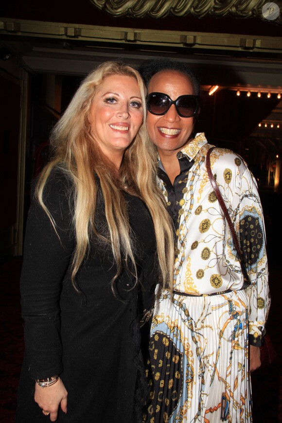 Loana Petrucciani, Vincent Mc Doom - People à la première du spectacle "Danièle Gilbert et les idoles de Midi-Première" au Casino de Paris le 11 mars 2019. © Philippe Baldini/Bestimage