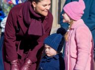 Estelle et Oscar de Suède : Mignons et bien couverts pour fêter Victoria