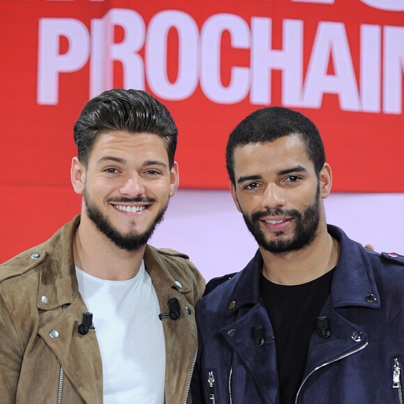 Exclusif - Rayane Bensetti et Brahim Zaibat - Enregistrement de l'émission "Vivement Dimanche" présentée par M. Drucker à Paris le 6 mars 2019, diffusée le 17 mars. © Guillaume Gaffiot/Bestimage
