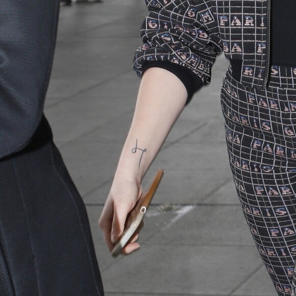 Pauline Ducruet (tatouage) - Arrivée des people au défilé Giambattista Valli collection prêt-à-porter Automne-Hiver lors de la fashion week à Paris, le 4 mars 2019. © Veeren/CVS/Bestimage