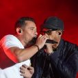 Concert du groupe NTM avec Joey Starr et Kool Shen lors de la Fête de l'Humanité 2018 au parc de la Courneuve le 14 septembre 2018. © Lionel Urman/Bestimage